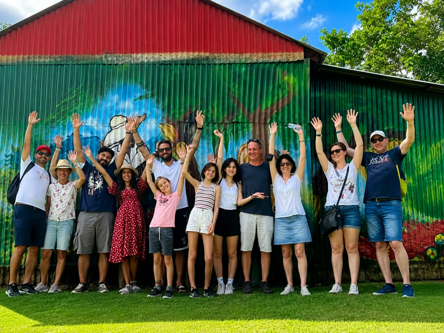 Groupe pendant la Journée Découverte